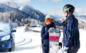 Semperit Winterreifen bei Schnee