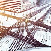 Mit Winterreifen günstig auch durch schneebedeckte Kreuzungen